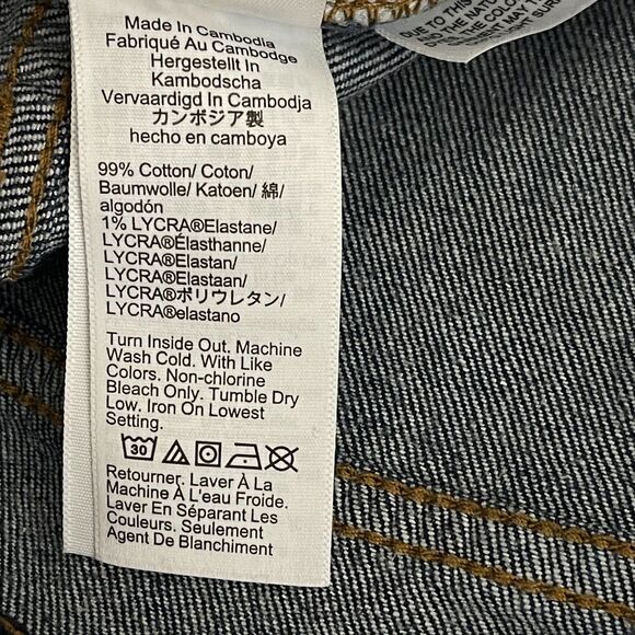 J. Crew 2022 Mid-Rise Flare Crop Button Fly All-Day Stretch Jean Women's Size 28 - Picture 8 of 10